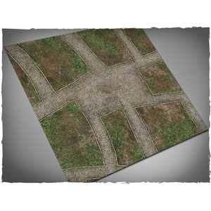 DCS Game Mat Cobblestone Streets 3x3 ~ 91,5x91,5cm (Mousepad)