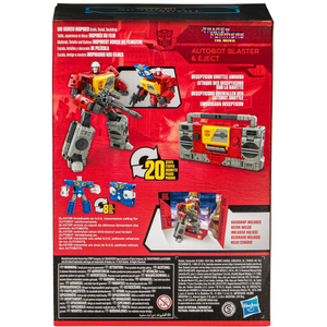 Transformers Studio Series 86 - Autobot Blaster & Eject Voyager Class