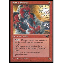 Magic löskort: Alliances: Gorilla Shaman v.2