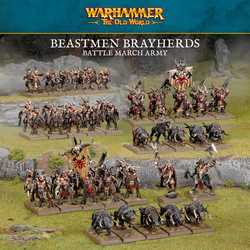 Warhammer: The Old World - Beastmen Brayheards Battle March Army
