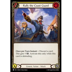 FaB Löskort: High Seas: Rally the Coast Guard (Yellow) (Rainbow Foil)
