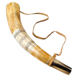 Carved War Horn