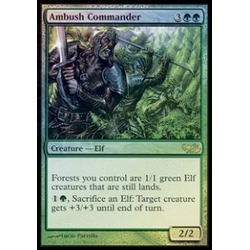 Magic löskort: Duel Decks: Elves vs Goblins: Ambush Commander (Foil)