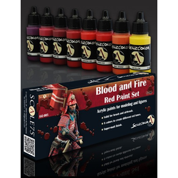 Scale 75: Blood and Fire - Red Paint Set