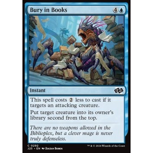 Magic löskort: Magic: Foundations Jumpstart: Bury in Books