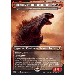 Magic löskort: Ikoria: Lair of Behemoths: Yidaro, Wandering Monster (Godzilla, Doom Invevitable)