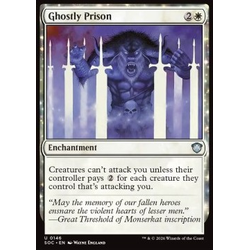 Magic löskort: Commander: Secrets of Strixhaven: Ghostly Prison