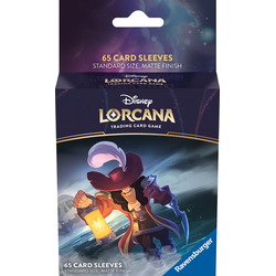 Disney Lorcana Card Sleeves Standard First Chapter "Captain Hook" (65)