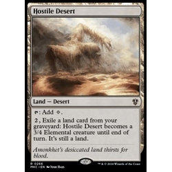 Magic löskort: Commander: Murders at Karlov Manor: Hostile Desert