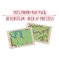 Age of Steam Deluxe: Promo Map Beer & Pretzels and Reversteam