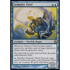 Magic Löskort: Morningtide: Grimoire Thief (Foil)