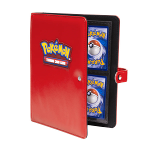 Ultra Pro Premium Snap Binder 4-Pocket Pokemon Red