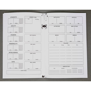 Dungeon Crawl Classics:  Character Record Folio