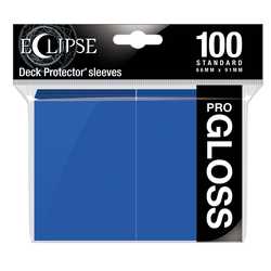 Card Sleeves Standard Gloss Eclipse Pacific Blue 66x91mm (100) (Ultra Pro)