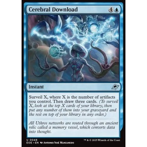 Magic löskort: Edge of Eternities: Cerebral Download
