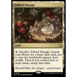 Magic löskort: Bloomburrow: Fabled Passage