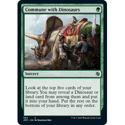Magic löskort: Jumpstart: Commune with Dinosaurs