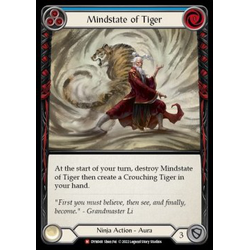 FaB Löskort: Dynasty: Mindstate of Tiger (Rainbow Foil)
