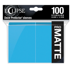 Card Sleeves Standard Pro-Matte Eclipse Light Blue 66x91mm (100) (Ultra Pro)