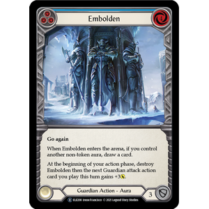 FaB Löskort: Tales of Aria Unlimited: Embolden (Blue) (Rainbow Foil)