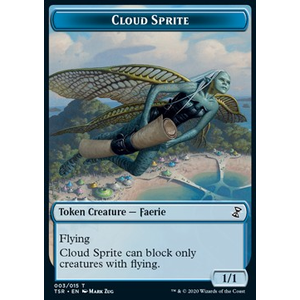 Magic Löskort: Time Spiral Remastered: Cloud Sprite Token