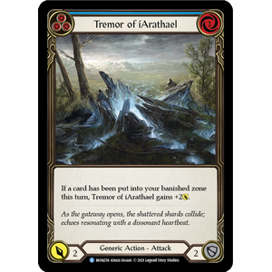 FaB Löskort: Monarch 1st Edition: Tremor of íArathael (Blue)