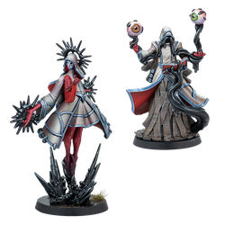 Warcrow: The Miniatures Combat Game - Yaldabaoth Officers