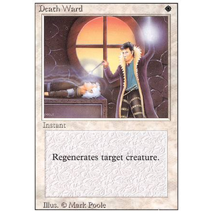 Magic löskort: Revised: Death Ward