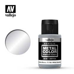 Vallejo Metal Colors: White Aluminium
