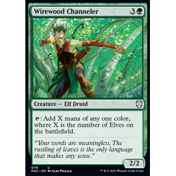 Magic löskort: Kaldheim Commander: Wirewood Channeler