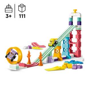 LEGO DUPLO Town 3-i-1 Kreativa ramper med fordon 10478