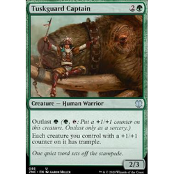 Magic löskort: Zendikar Rising Commander Decks: Tuskguard Captain