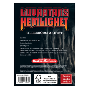 Drakar och Demoner: Luvaatans Hemlighet - Tillbehörspaket