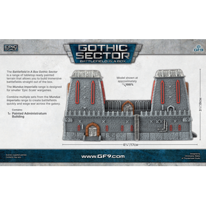 Battlefield in a Box: Mundus Imperialis - Administratum