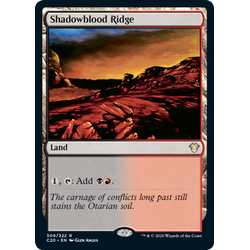Magic löskort: Commander 2020: Shadowblood Ridge