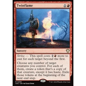 Magic löskort: Commander: Secrets of Strixhaven: Twinflame