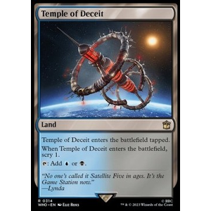 Magic löskort: Universes Beyond: Doctor Who: Temple of Deceit