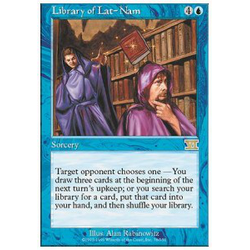 Magic löskort: 6th Edition: Library of Lat-Nam