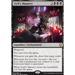 Magic löskort: Dominaria: Lich's Mastery