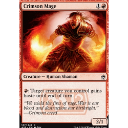 Magic löskort: Masters 25: Crimson Mage (Foil)