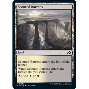 Magic löskort: Ikoria: Lair of Behemoths: Scoured Barrens