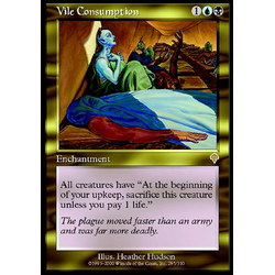 Magic löskort: Invasion: Vile Consumption