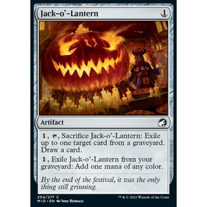 Magic löskort: Innistrad: Midnight Hunt: Jack-o'-Lantern