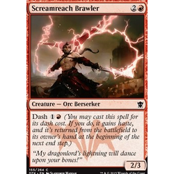 Magic löskort: Dragons of Tarkir: Screamreach Brawler (Foil)