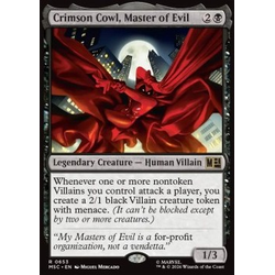 Magic löskort: Commander: Marvel Super Heroes: Crimson Cowl, Master of Evil