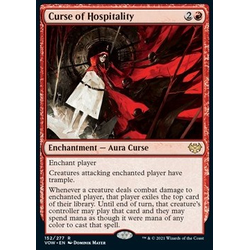 Magic löskort: Innistrad: Crimson Vow: Curse of Hospitality