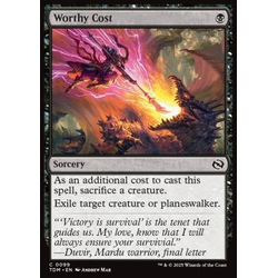 Magic löskort: Tarkir: Dragonstorm: Worthy Cost
