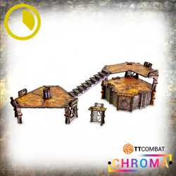 Chroma Terrain: Wonderhive - Framework (Pre-Coloured MDF) (Yellow)