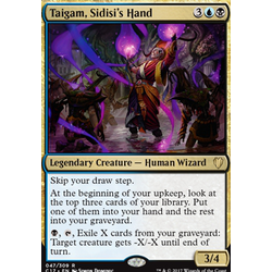 Magic löskort: Commander 2017: Taigam, Sidisi's Hand