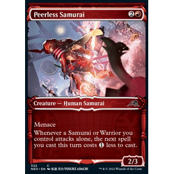 Magic löskort: Kamigawa: Neon Dynasty: Peerless Samurai